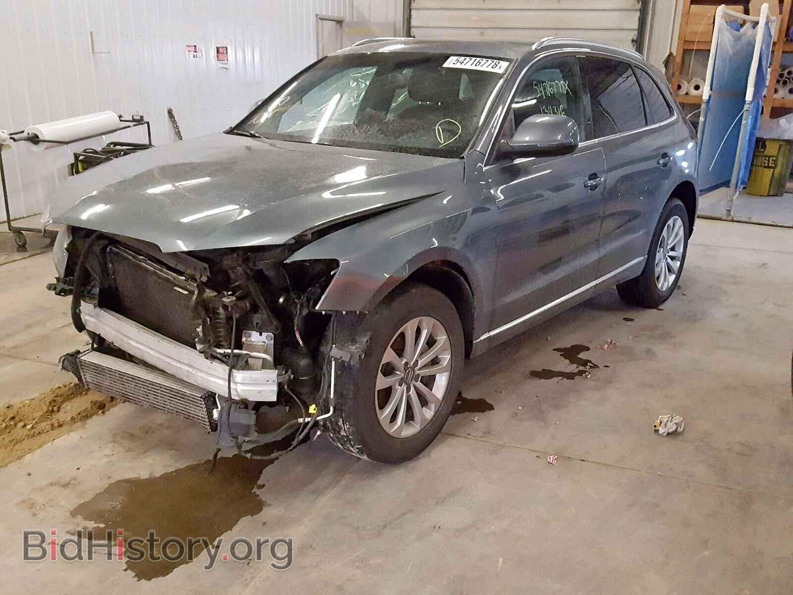 2014 AUDI Q5 - VIN: WA1CFAFP8EA063929 - Фото 2