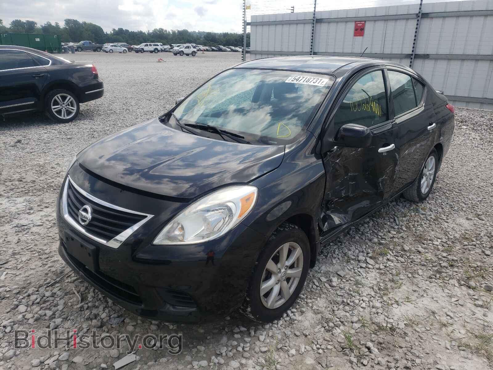 2014 NISSAN VERSA - VIN: 3N1CN7AP4EL837575 - Фото 2