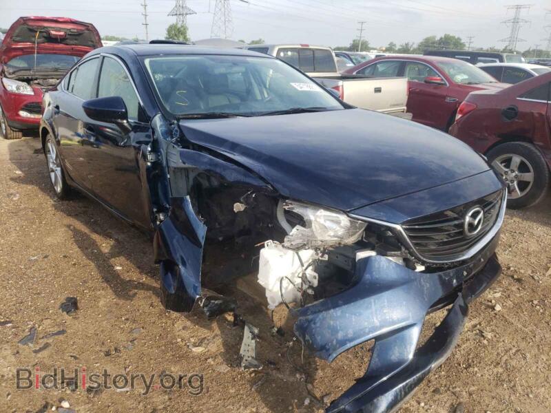2015 Mazda 6 6 Touring (VIN JM1GJ1V54F1203661) — photo 1 of 10, Copart, damage: front end