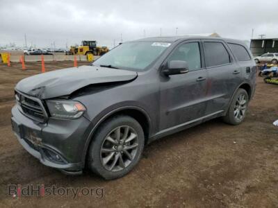 2015 Dodge DURANGO LIMITED, gray — VIN 1C4RDJDG6FC730138, Copart