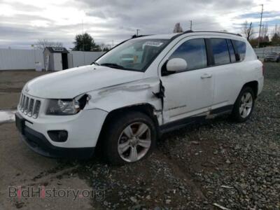 2014 Jeep COMPASS LATITUDE, white — VIN 1C4NJDEB3ED622550, Copart
