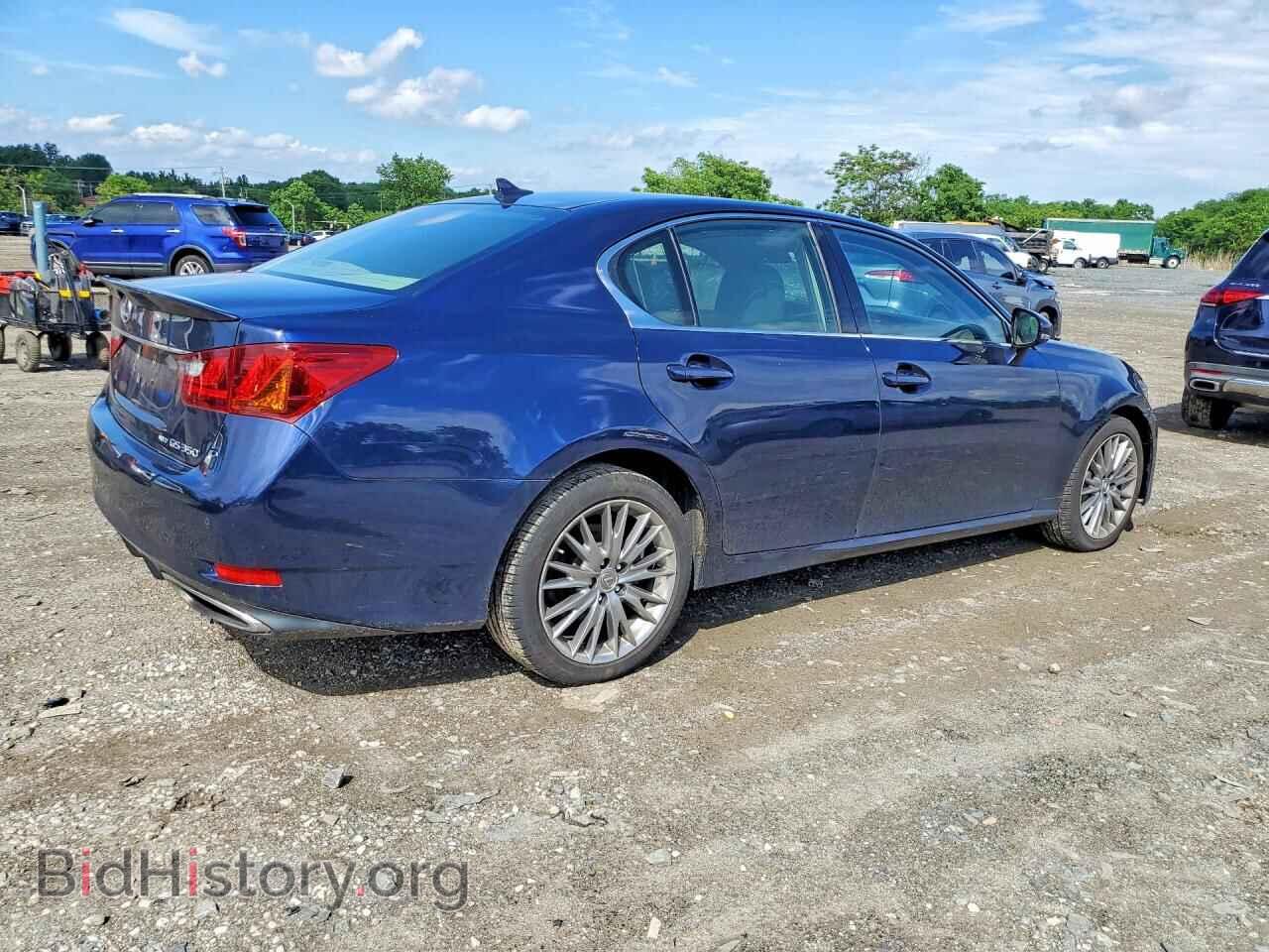 2014 LEXUS GS350 - VIN: JTHCE1BL9E5021854 - Фото 3