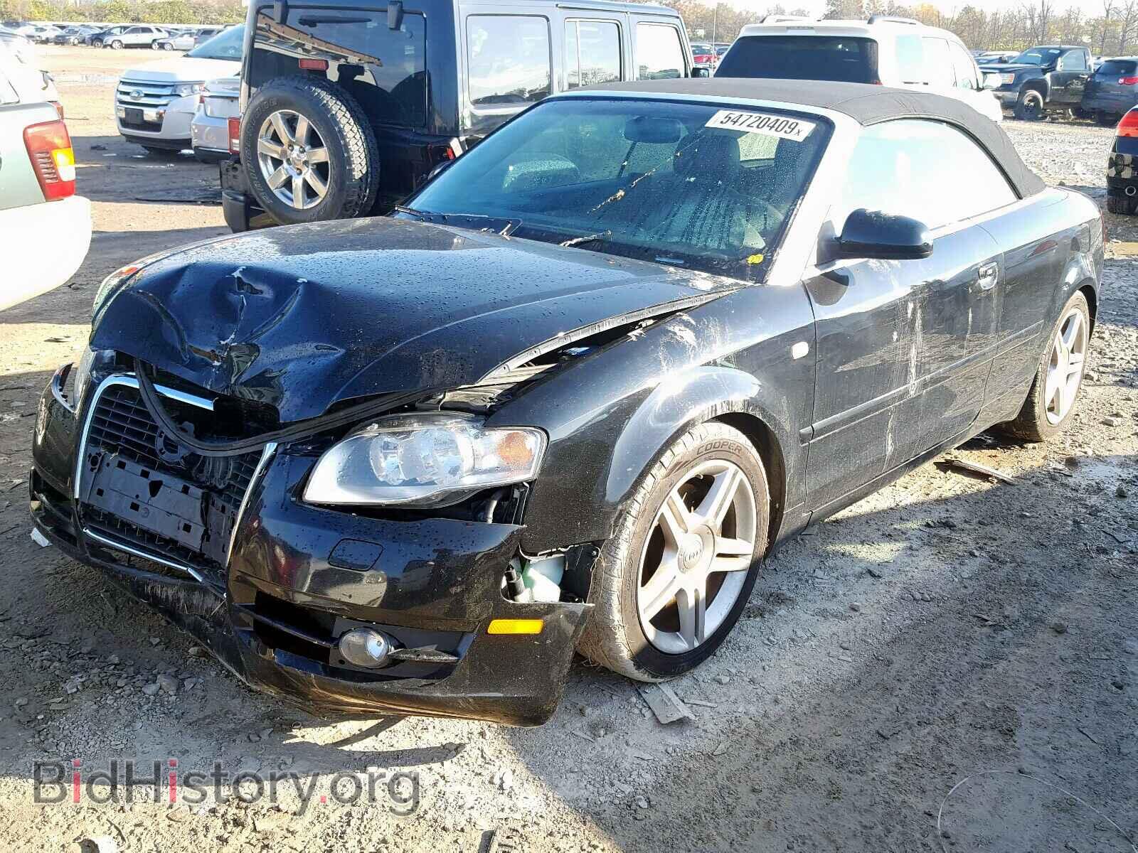 2007 AUDI A4 - VIN: WAUAF48H37K026995 - Фото 2