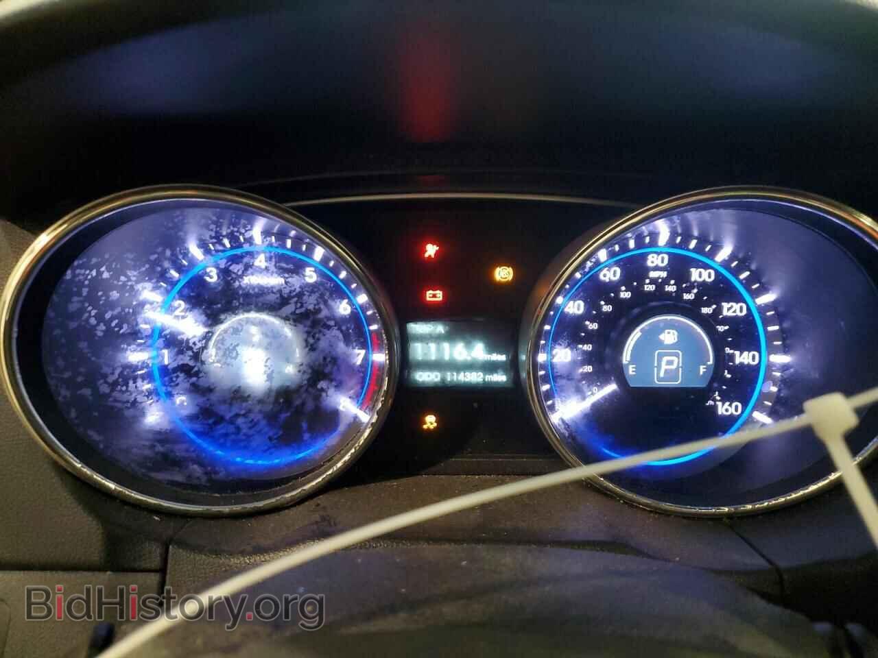 2012 HYUNDAI SONATA - VIN: 5NPEC4AB3CH393312 - Фото 9