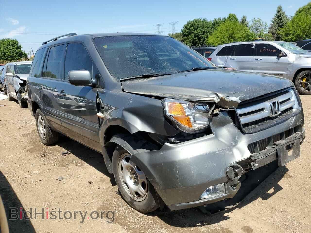 2007 HONDA PILOT - VIN: 2HKYF18727H506712 - Фото 4