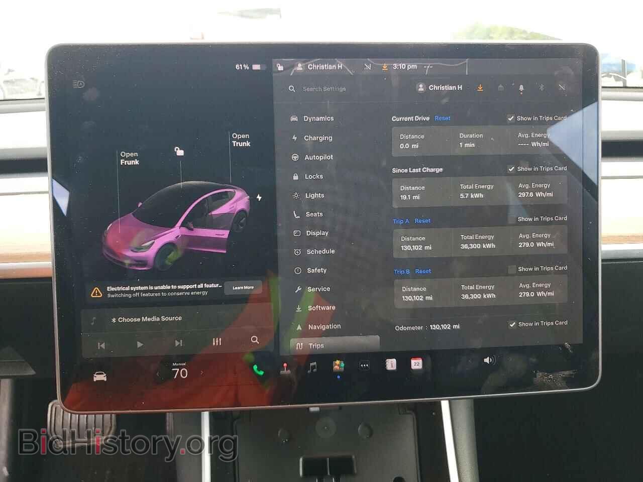 2018 TESLA MODEL 3 - VIN: 5YJ3E1EB6JF178948 - Фото 9