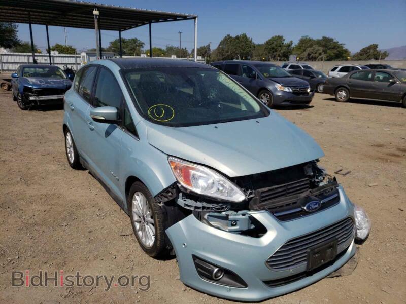 2014 Ford CMAX C-Max SEL (VIN 1FADP5BU8EL501515) — фото 1 из 10, Copart, повреждение: передняя часть