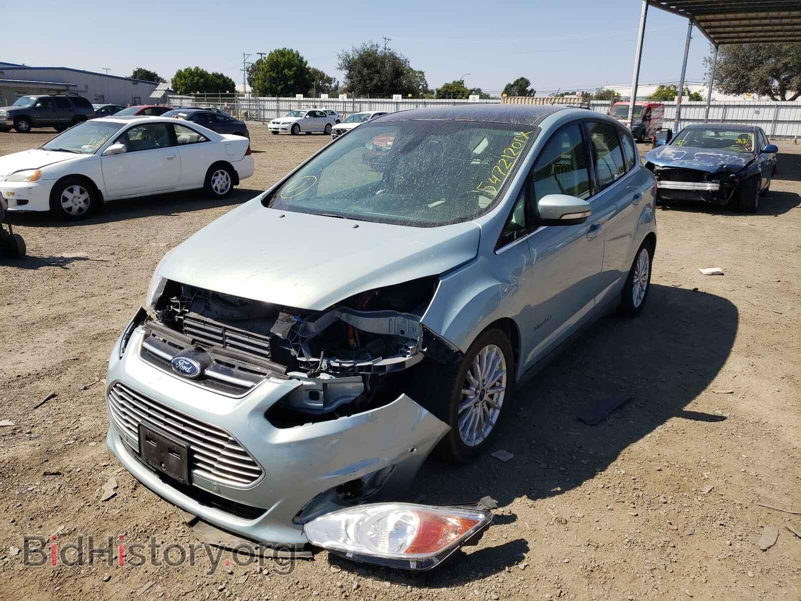 2014 FORD CMAX - VIN: 1FADP5BU8EL501515 - Фото 2