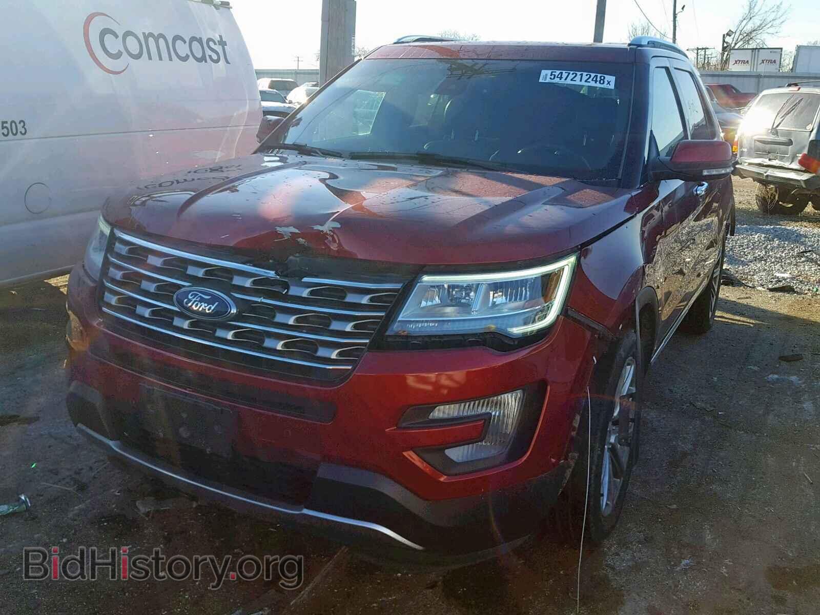 2017 FORD EXPLORER L - VIN: 1FM5K8FH4HGA56405 - Фото 2