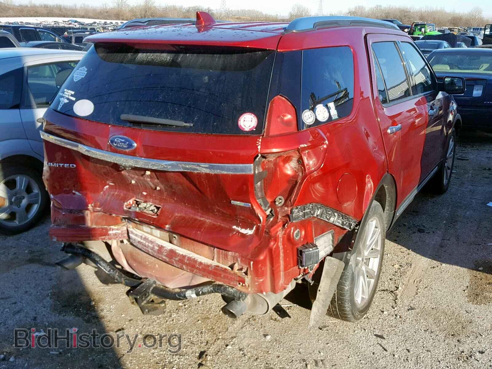2017 FORD EXPLORER L - VIN: 1FM5K8FH4HGA56405 - Фото 4