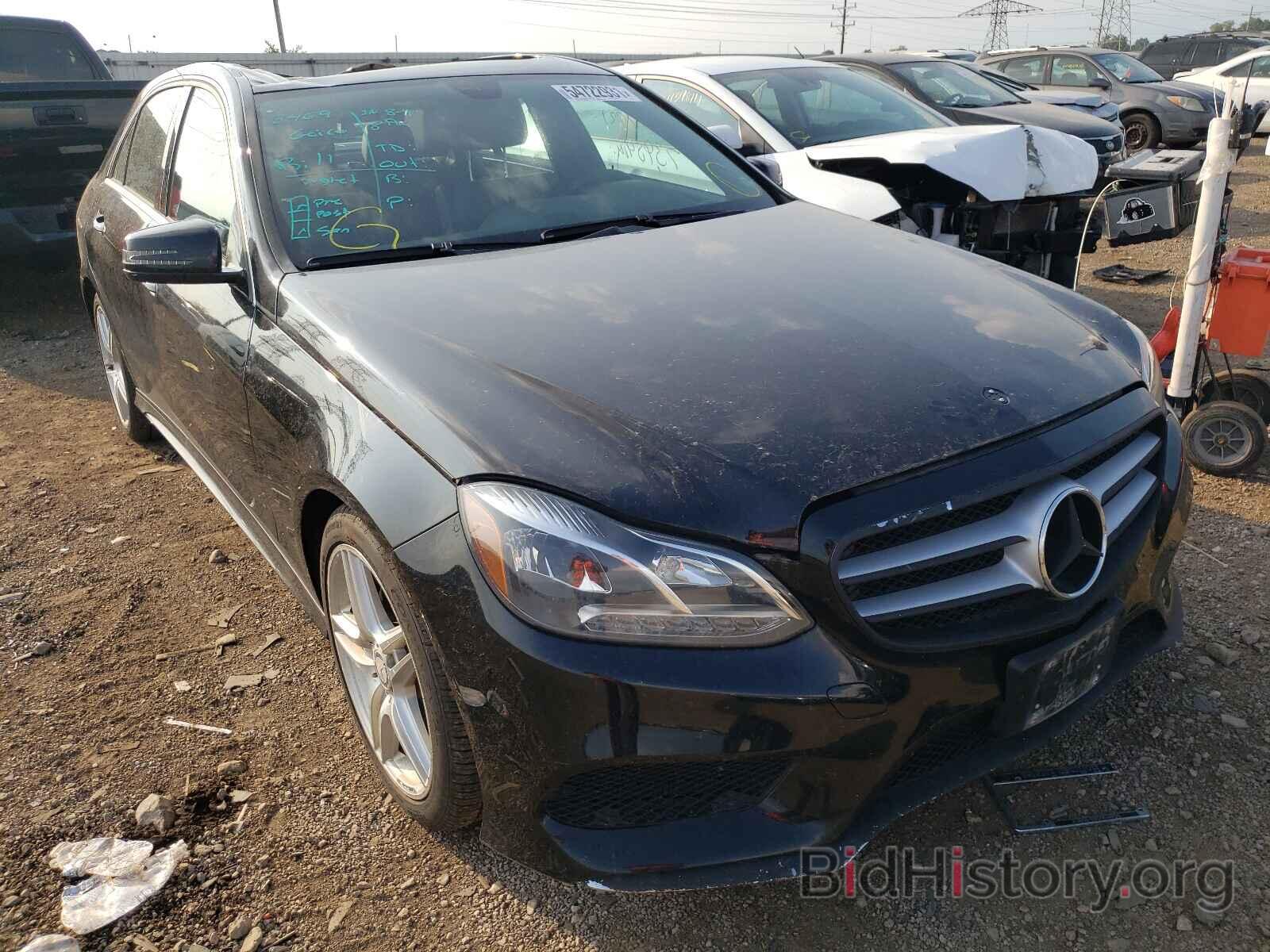 Photo WDDHF8JB2EA823374 - MERCEDES-BENZ E-CLASS 2014