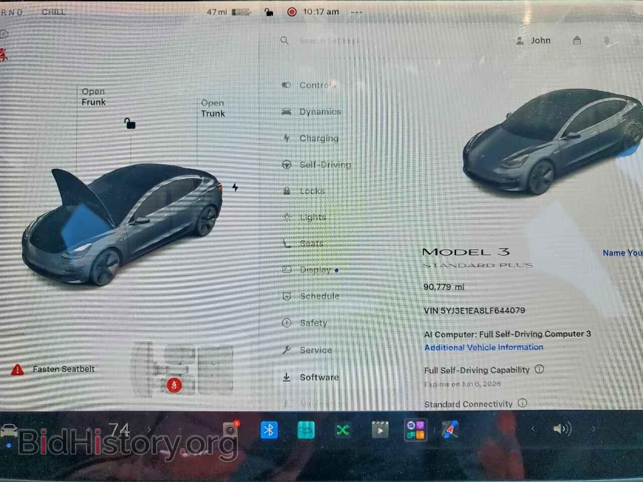2020 TESLA MODEL 3 - VIN: 5YJ3E1EA8LF644079 - Фото 9