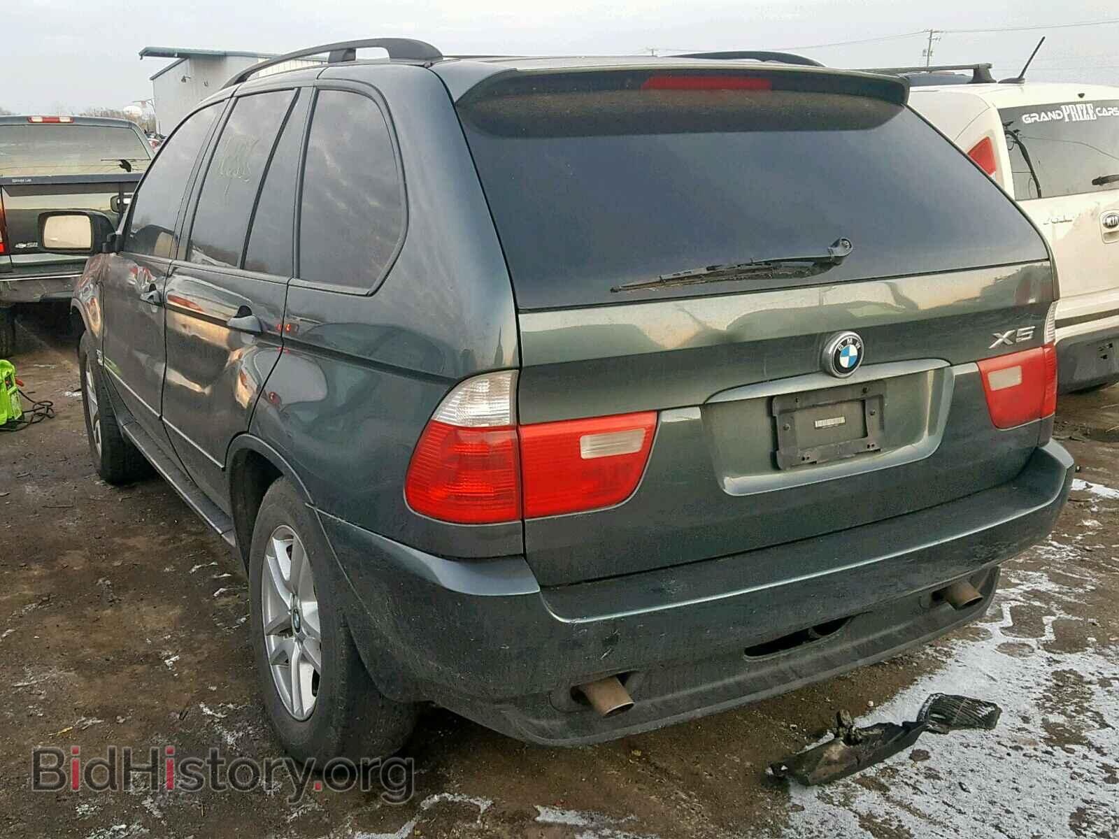 2005 BMW X5 - VIN: 5UXFA13595LY14009 - Фото 3