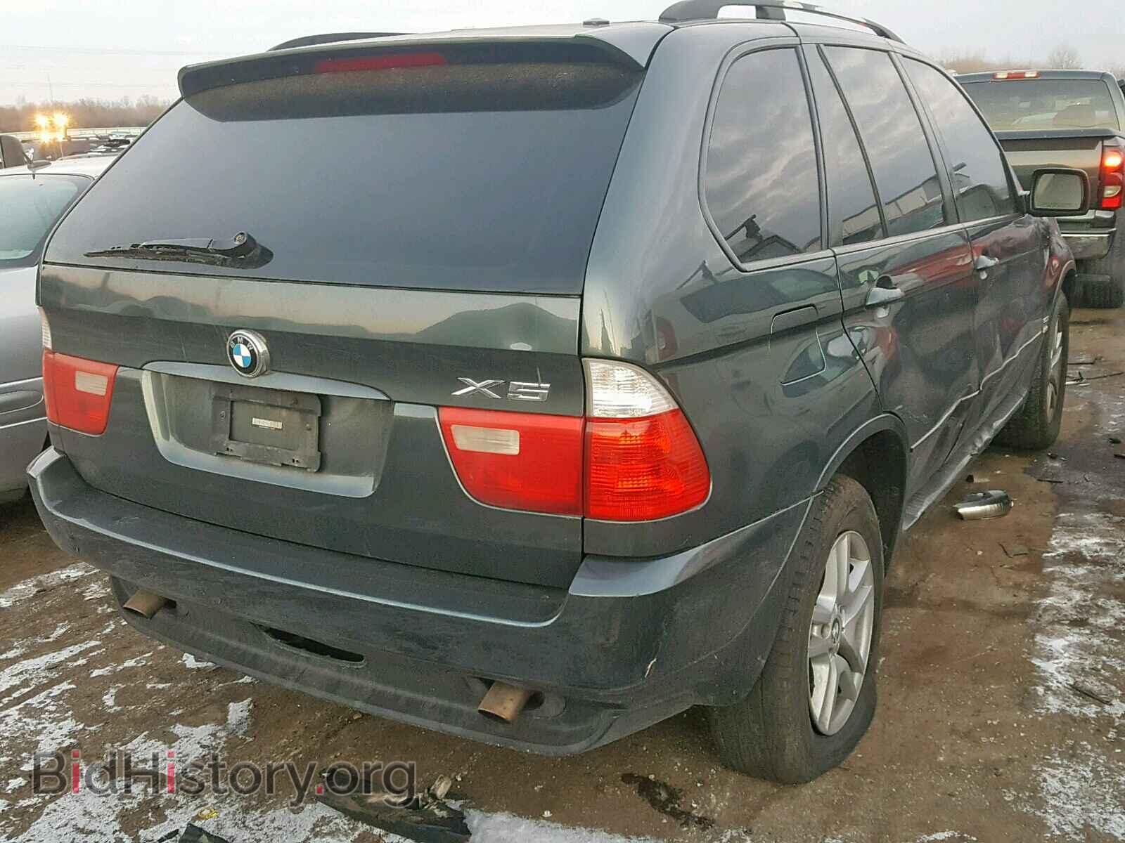 2005 BMW X5 - VIN: 5UXFA13595LY14009 - Фото 4