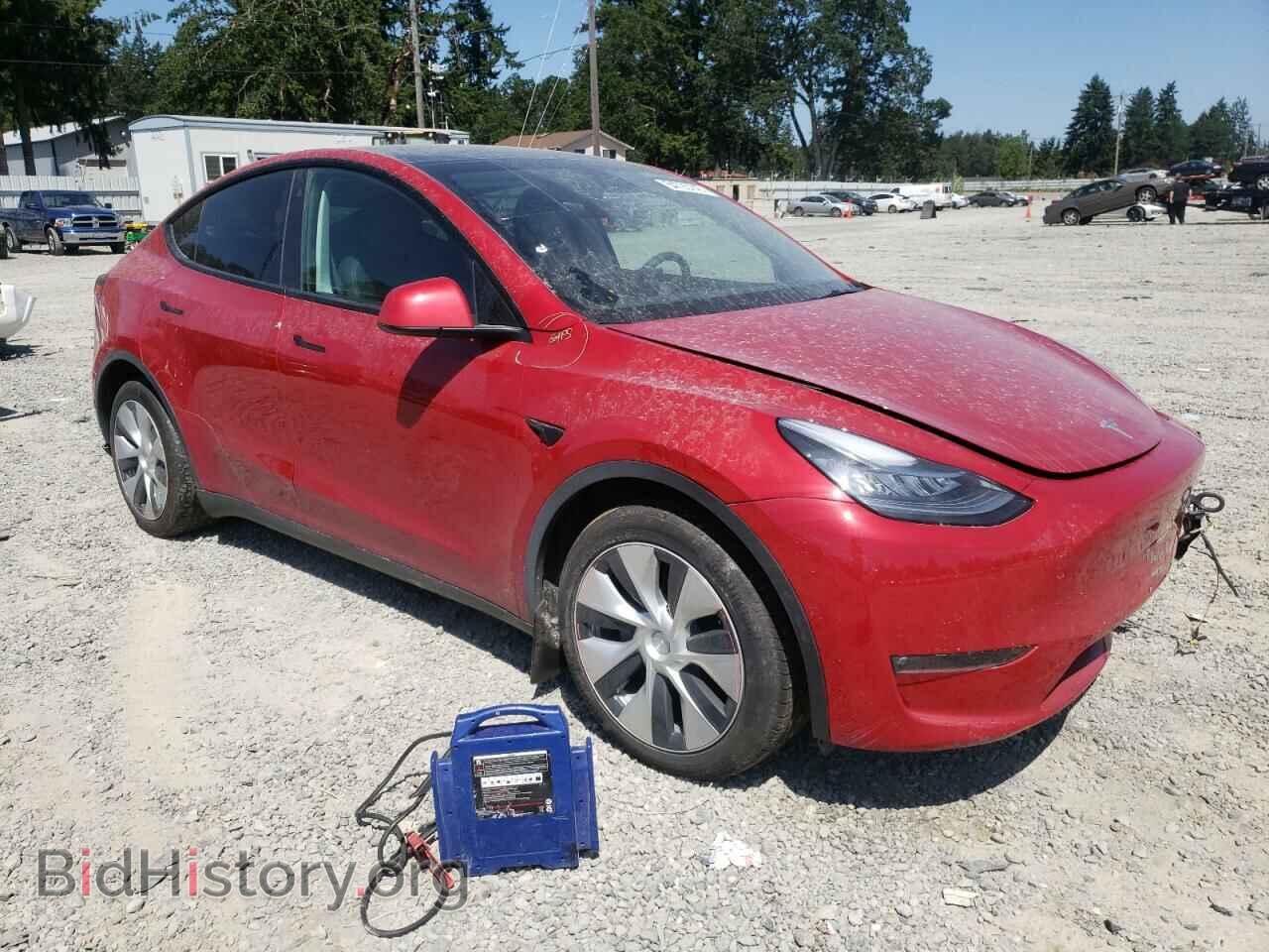 2022 TESLA MODEL Y - VIN: 7SAYGAEE2NF348161 - Фото 4