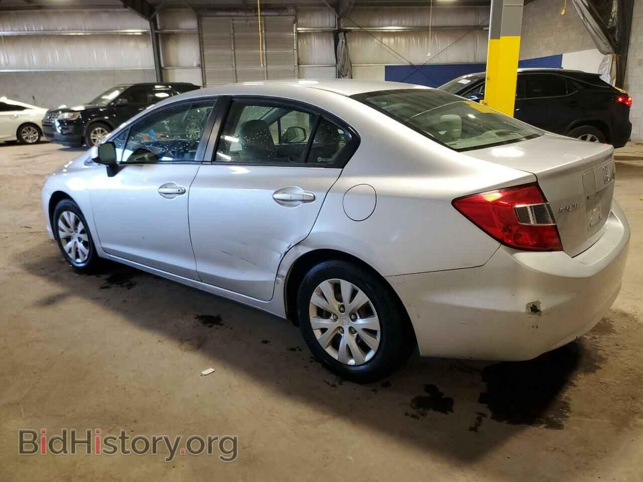 2012 HONDA CIVIC - VIN: 2HGFB2F5XCH306157 - Фото 2