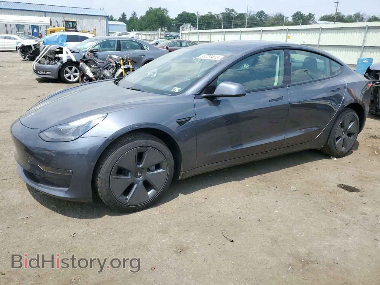 Фотография 5YJ3E1EB6NF246252 - TESLA MODEL 3 2022
