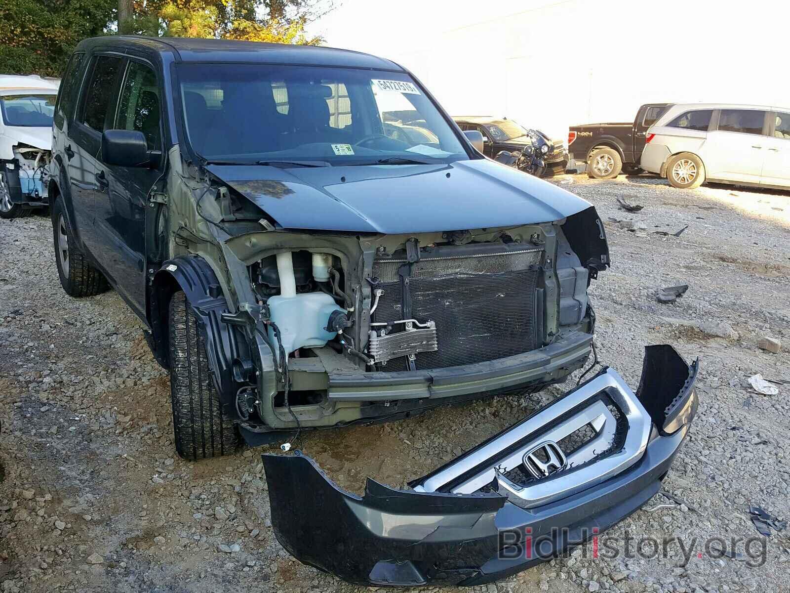 Фотография 5FNYF3H24BB031684 - HONDA PILOT LX 2011