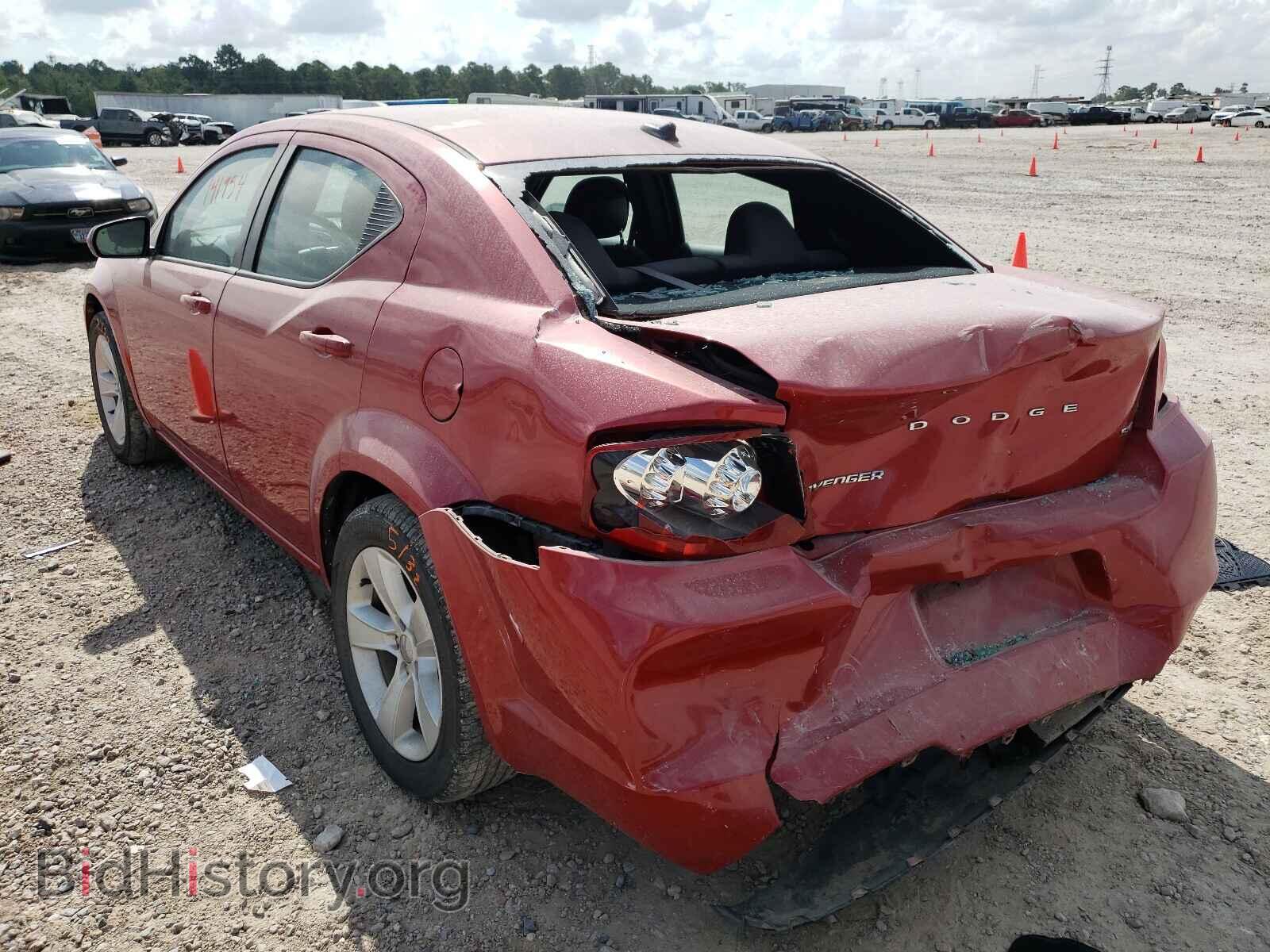 2012 DODGE AVENGER - VIN: 1C3CDZCB7CN253508 - Фото 3