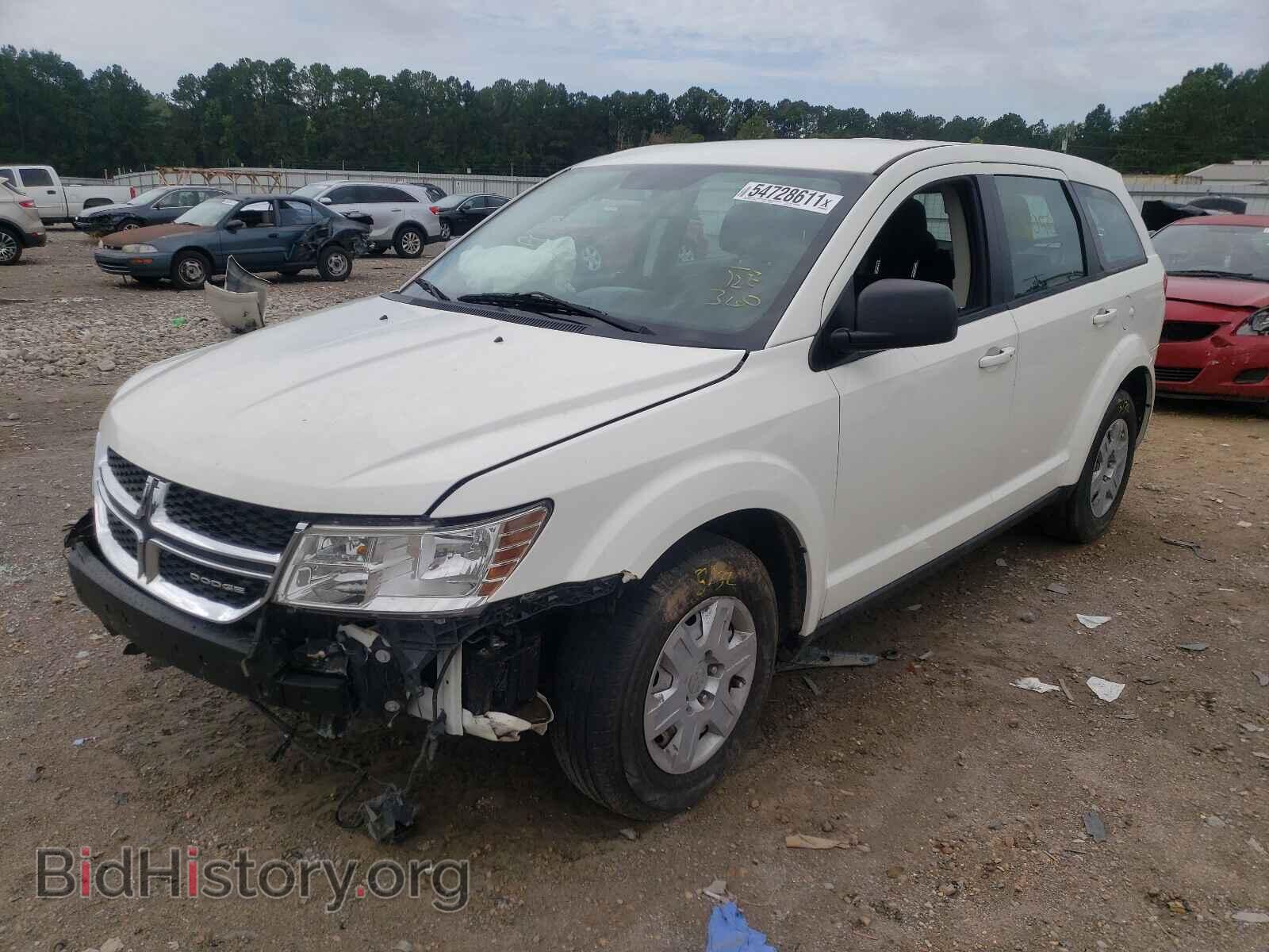 2012 DODGE JOURNEY - VIN: 3C4PDCAB2CT251940 - Фото 2