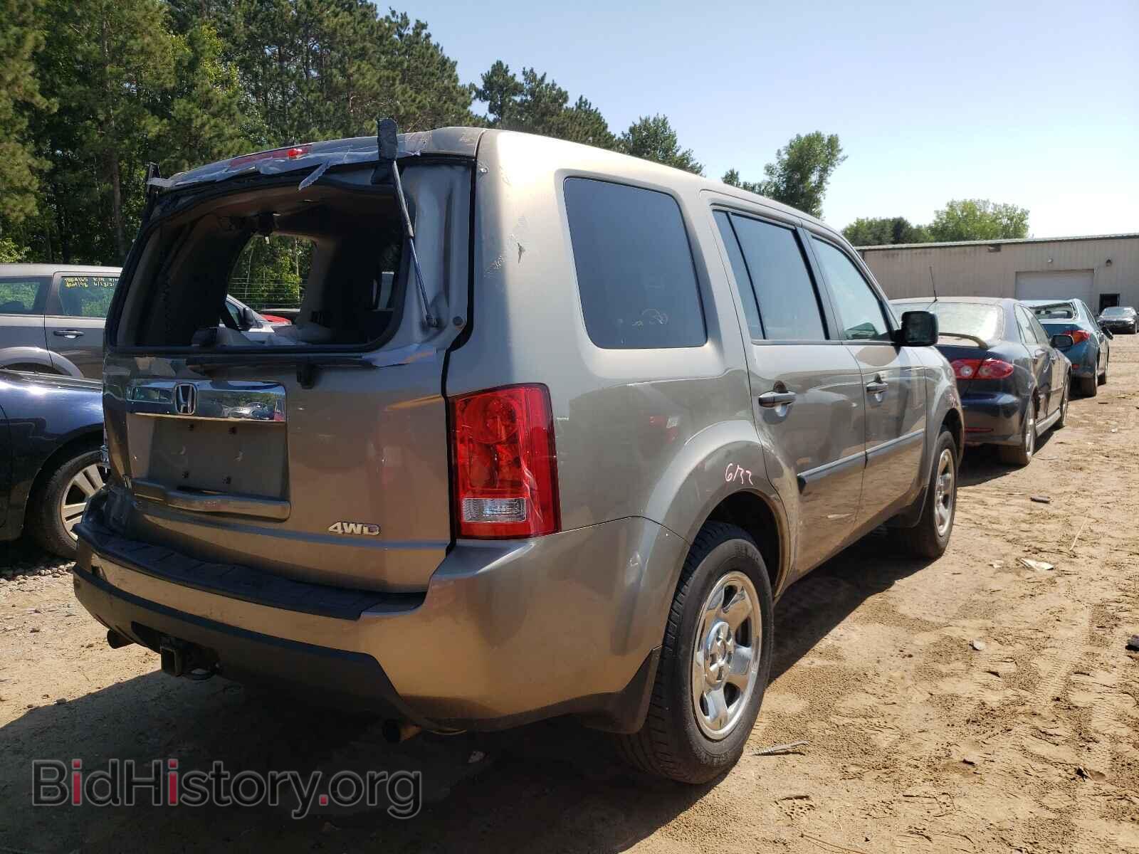 2011 HONDA PILOT - VIN: 5FNYF4H22BB053740 - Фото 4