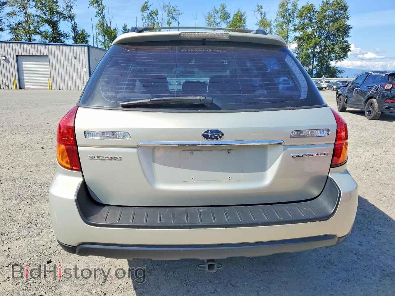 2007 SUBARU OUTBACK - VIN: 4S4BP62CX77320485 - Фото 6