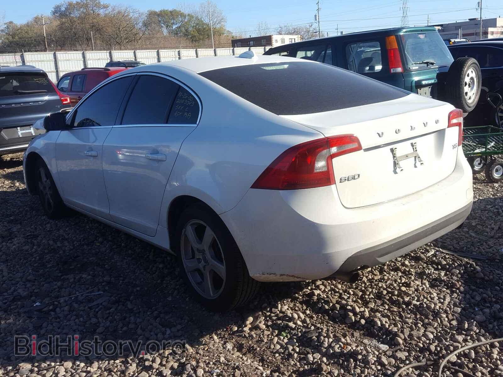 2012 VOLVO S60 - VIN: YV1622FSXC2133540 - Фото 3