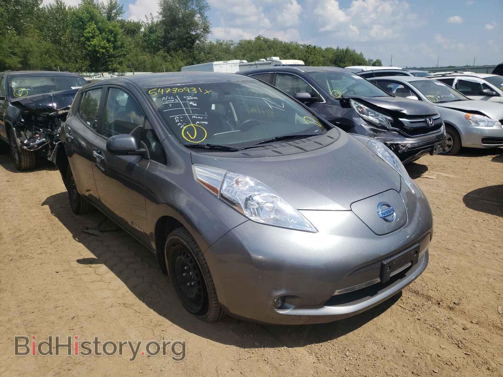 Photo 1N4AZ0CP9FC310003 - NISSAN LEAF 2015