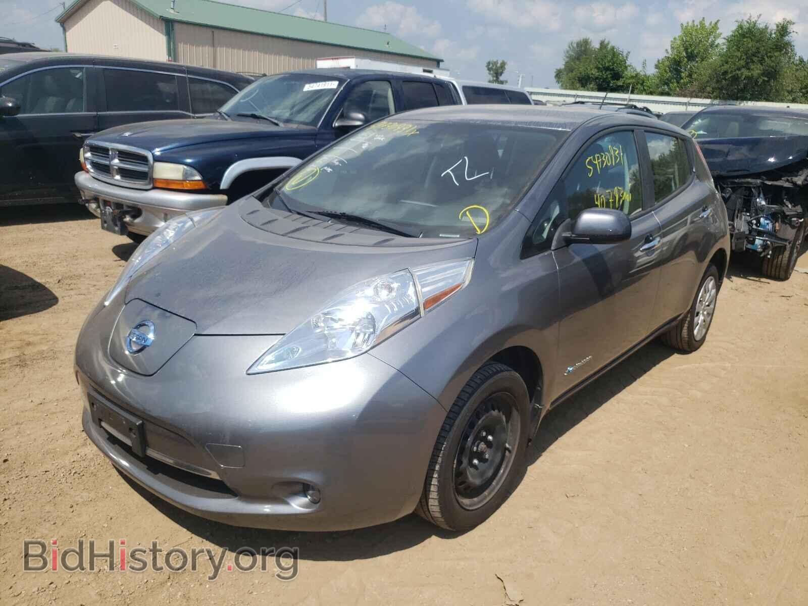 2015 NISSAN LEAF - VIN: 1N4AZ0CP9FC310003 - Фото 2