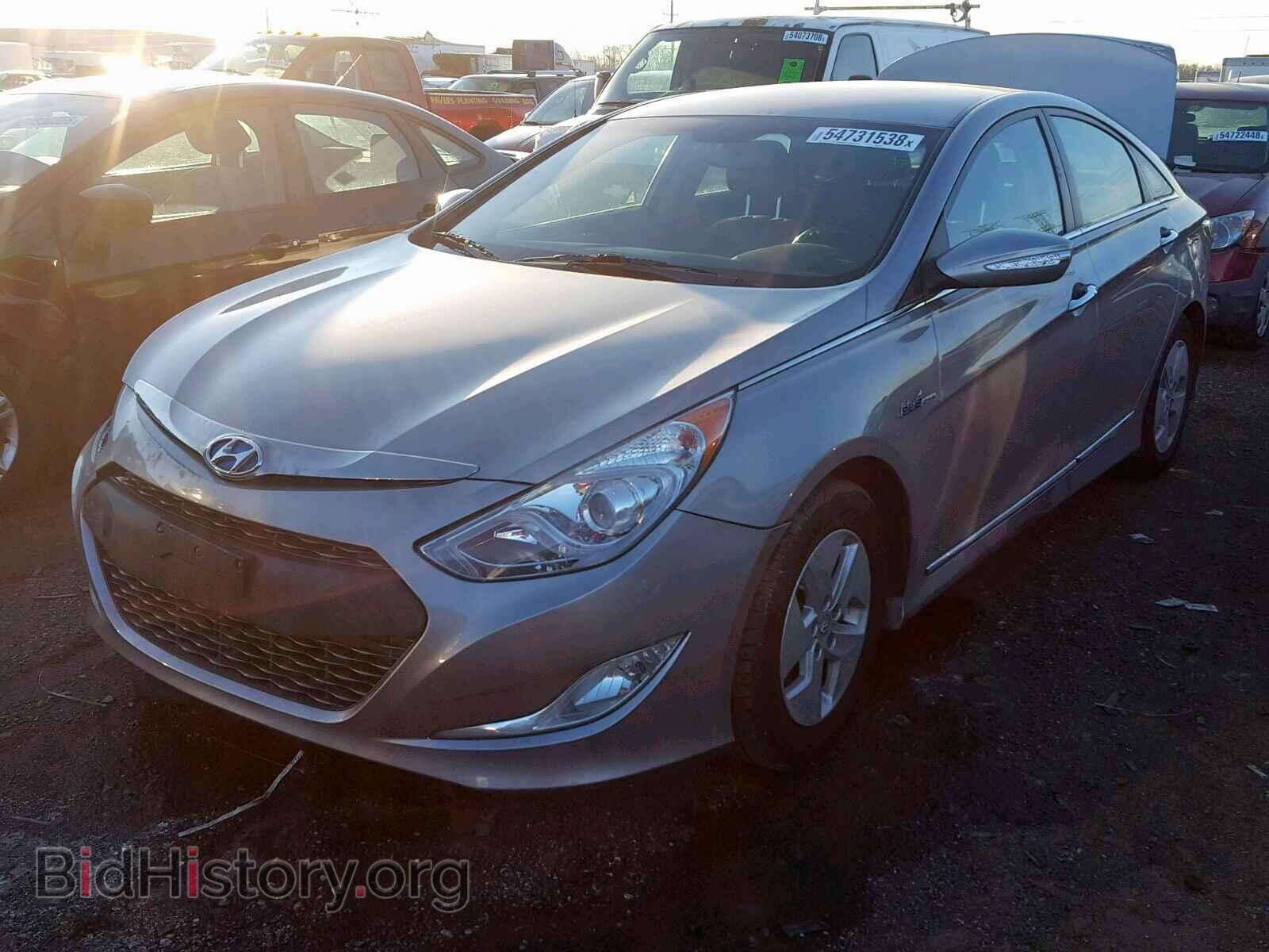 2012 HYUNDAI SONATA - VIN: KMHEC4A44CA020073 - Photo 2