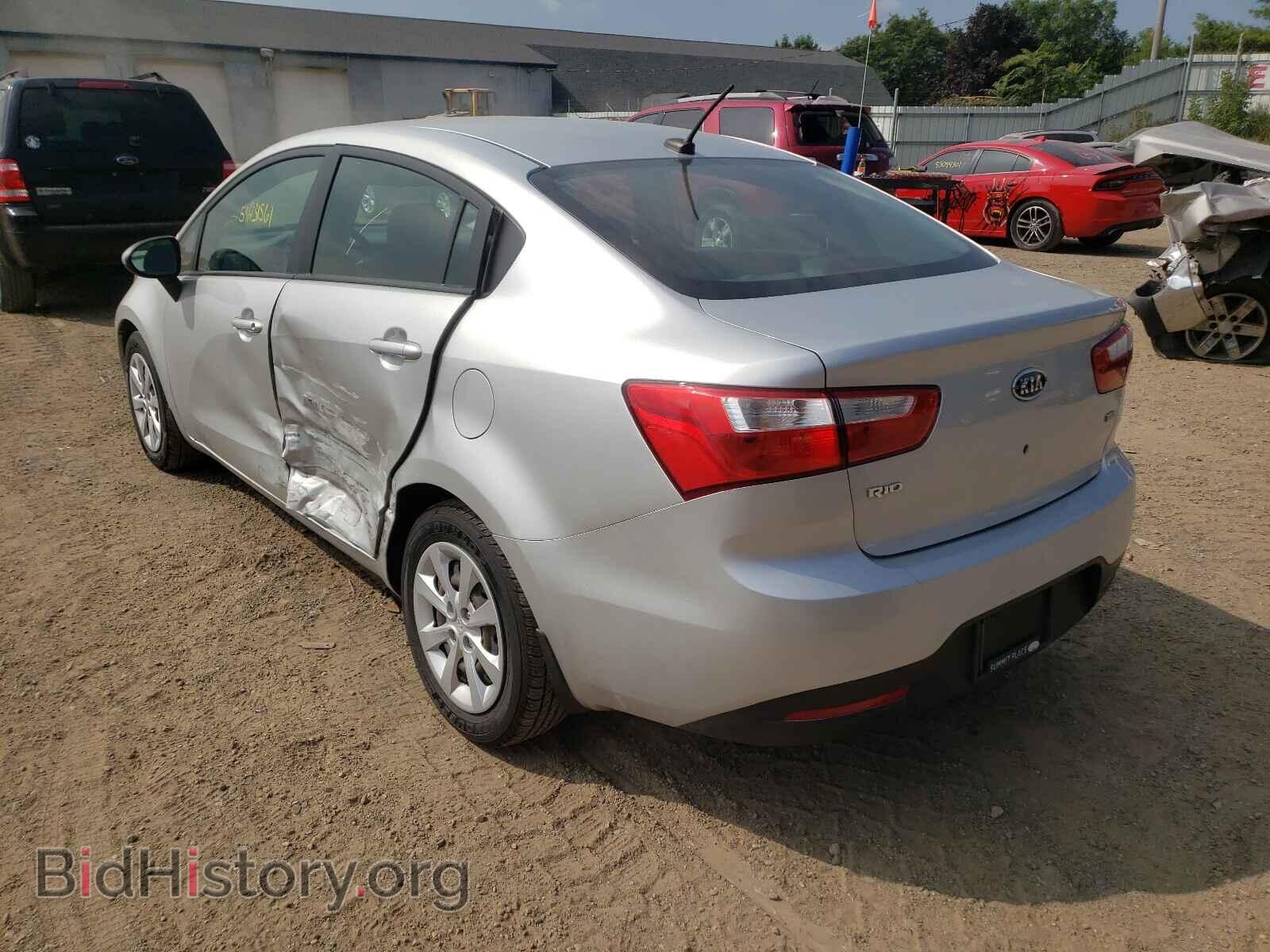 2012 KIA RIO - VIN: KNADM4A38C6092771 - Фото 3