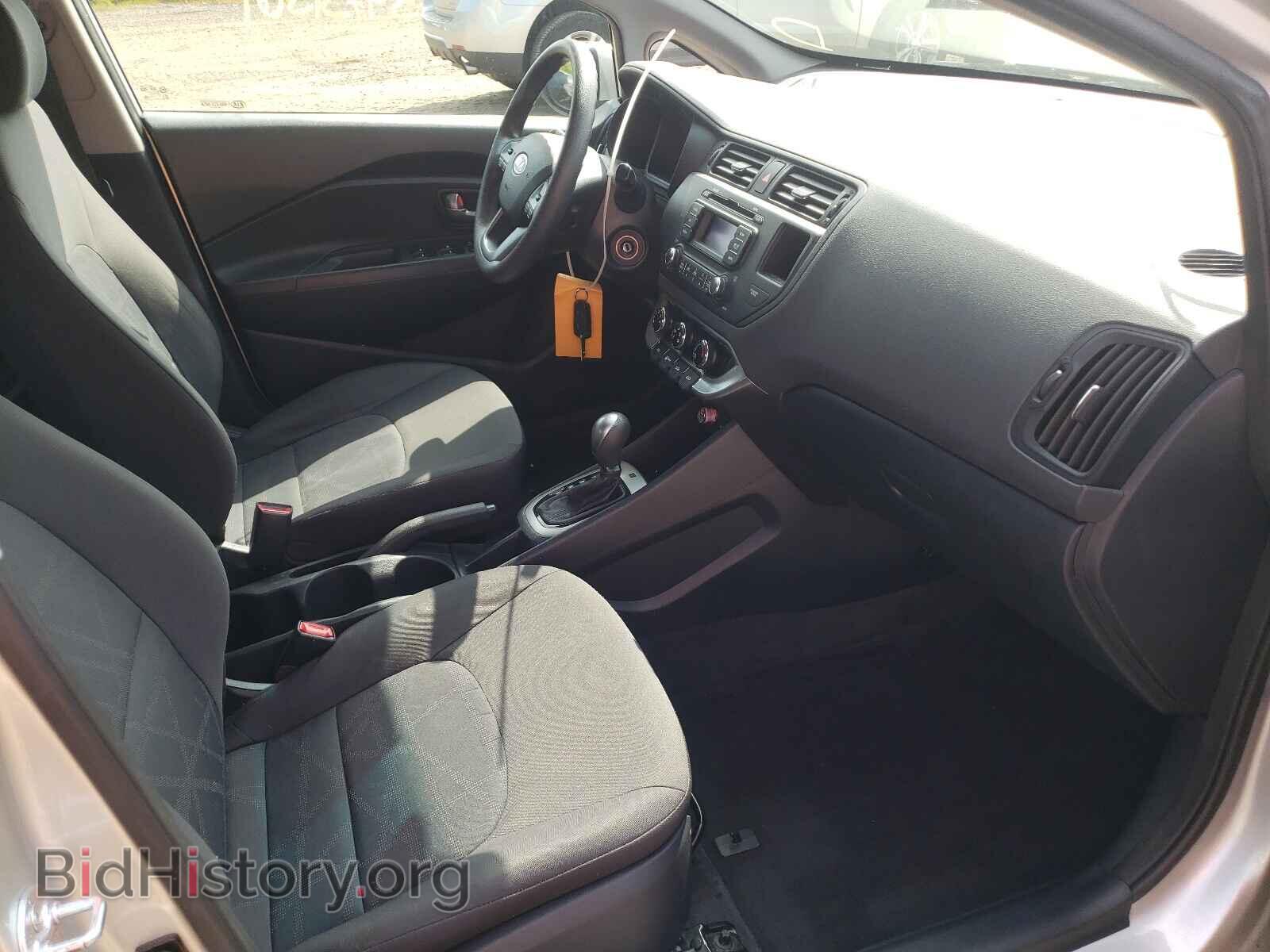 2012 KIA RIO - VIN: KNADM4A38C6092771 - Фото 5