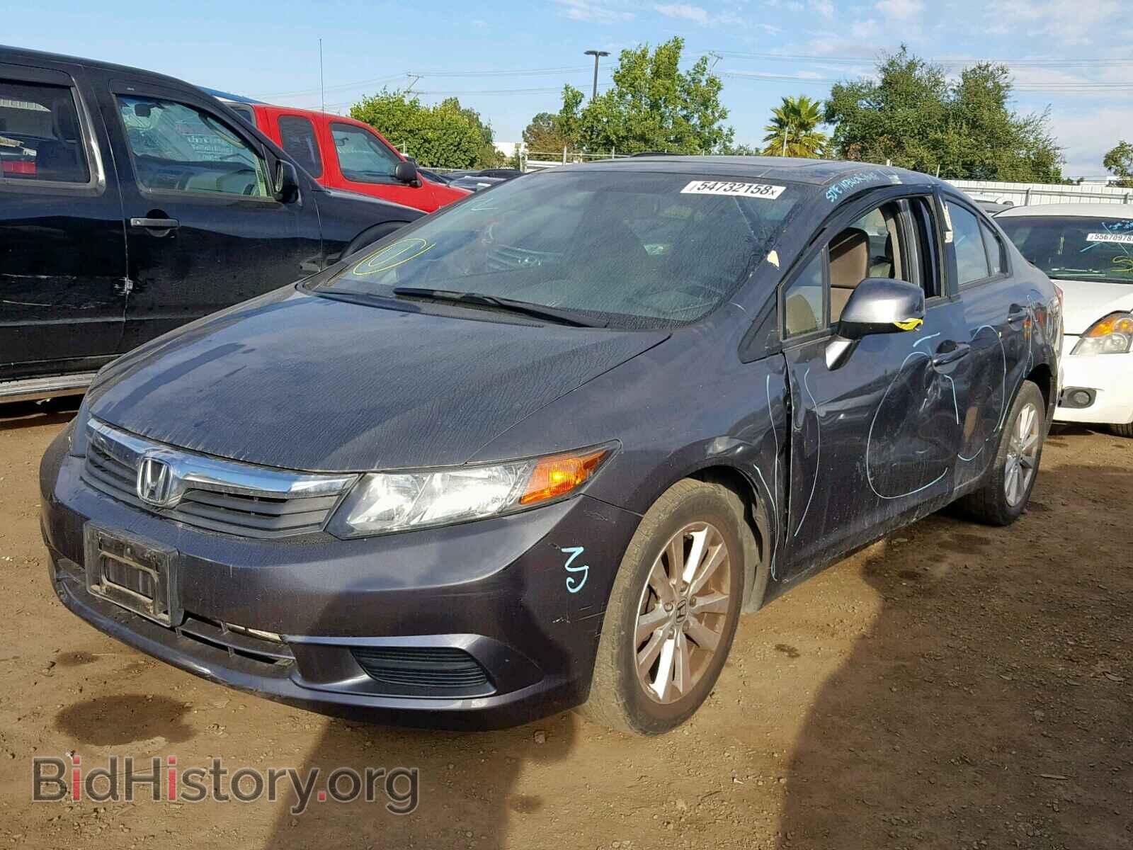 2012 HONDA CIVIC - VIN: 19XFB2F83CE103079 - Фото 2
