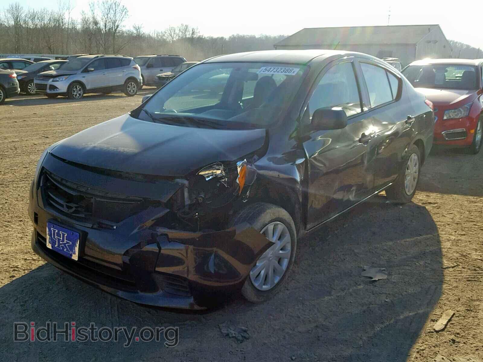 2014 NISSAN VERSA - VIN: 3N1CN7AP3EL806432 - Фото 2