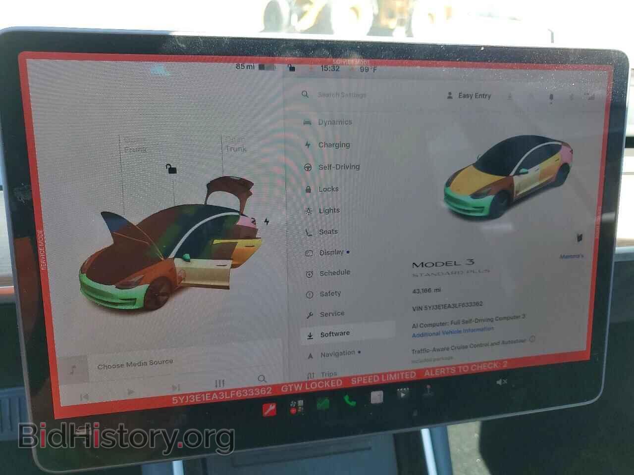 2020 TESLA MODEL 3 - VIN: 5YJ3E1EA3LF633362 - Photo 9