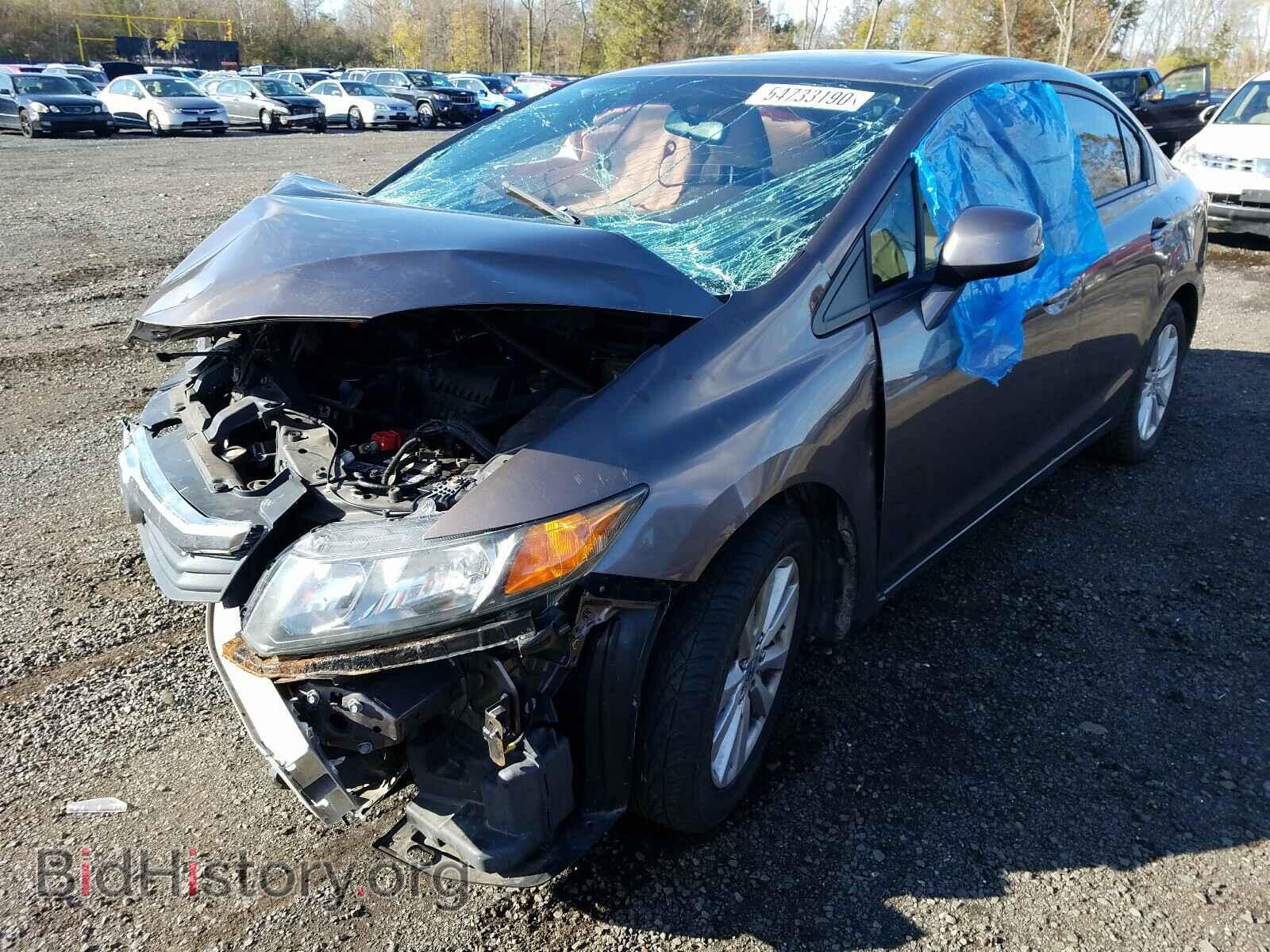 2012 HONDA CIVIC - VIN: 2HGFB2F86CH535039 - Photo 2