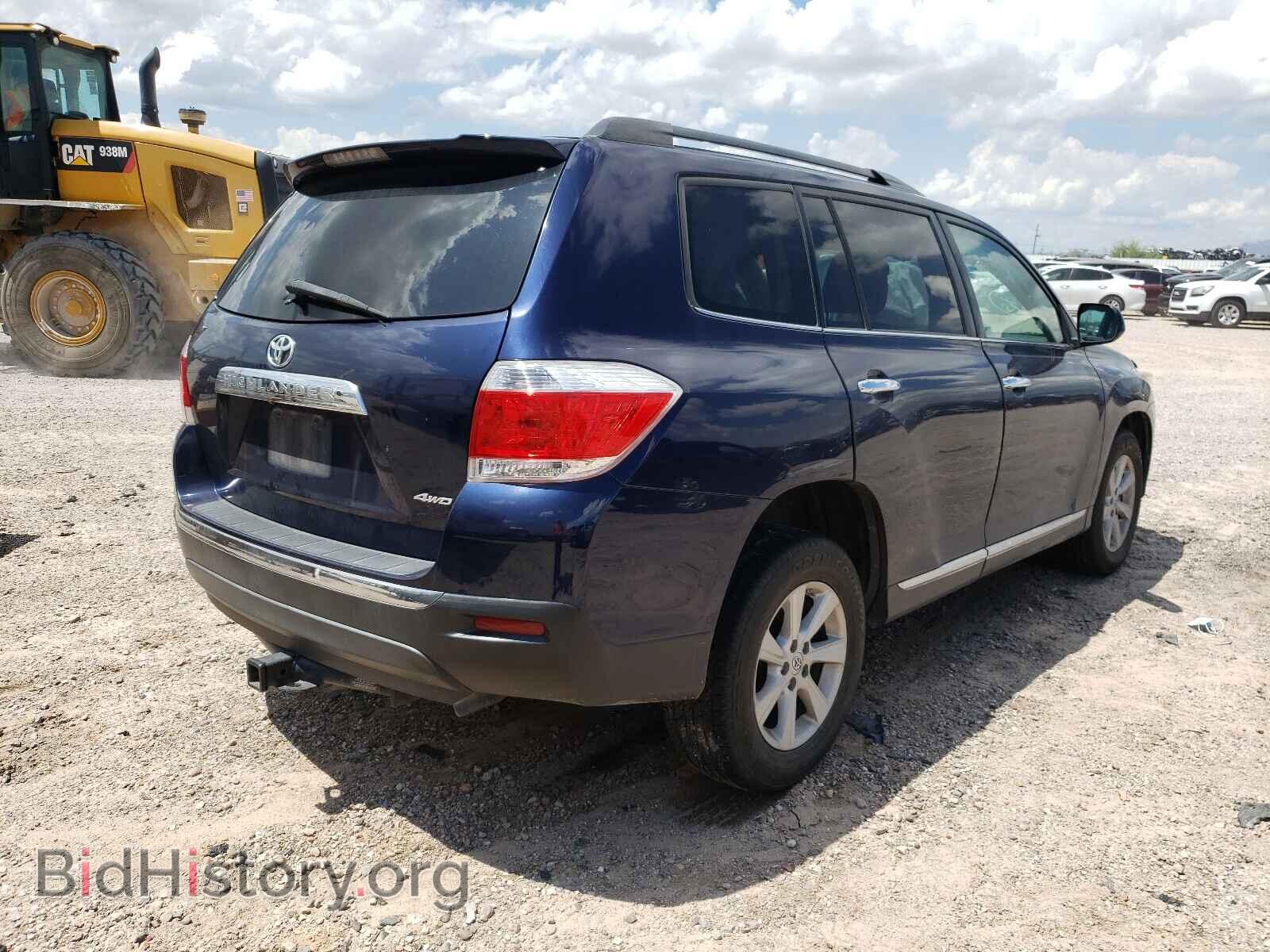 2011 TOYOTA HIGHLANDER - VIN: 5TDBK3EH8BS066010 - Фото 4