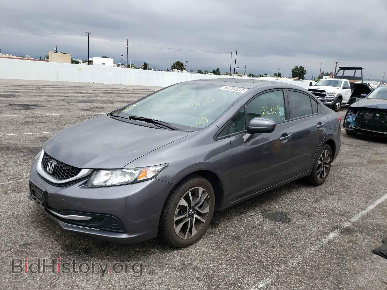 2015 HONDA CIVIC - VIN: 19XFB2F80FE252439 - Фото 2
