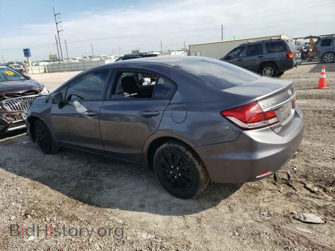 2015 HONDA CIVIC - VIN: 19XFB2F51FE029820 - Фото 2