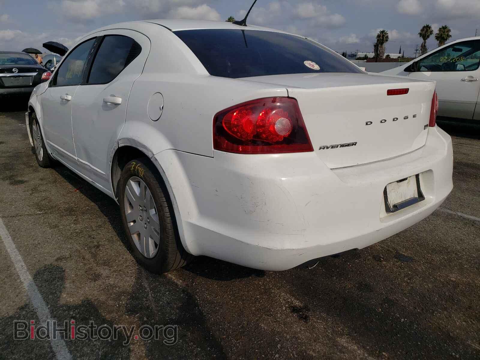 2012 DODGE AVENGER - VIN: 1C3CDZAG4CN276212 - Фото 3