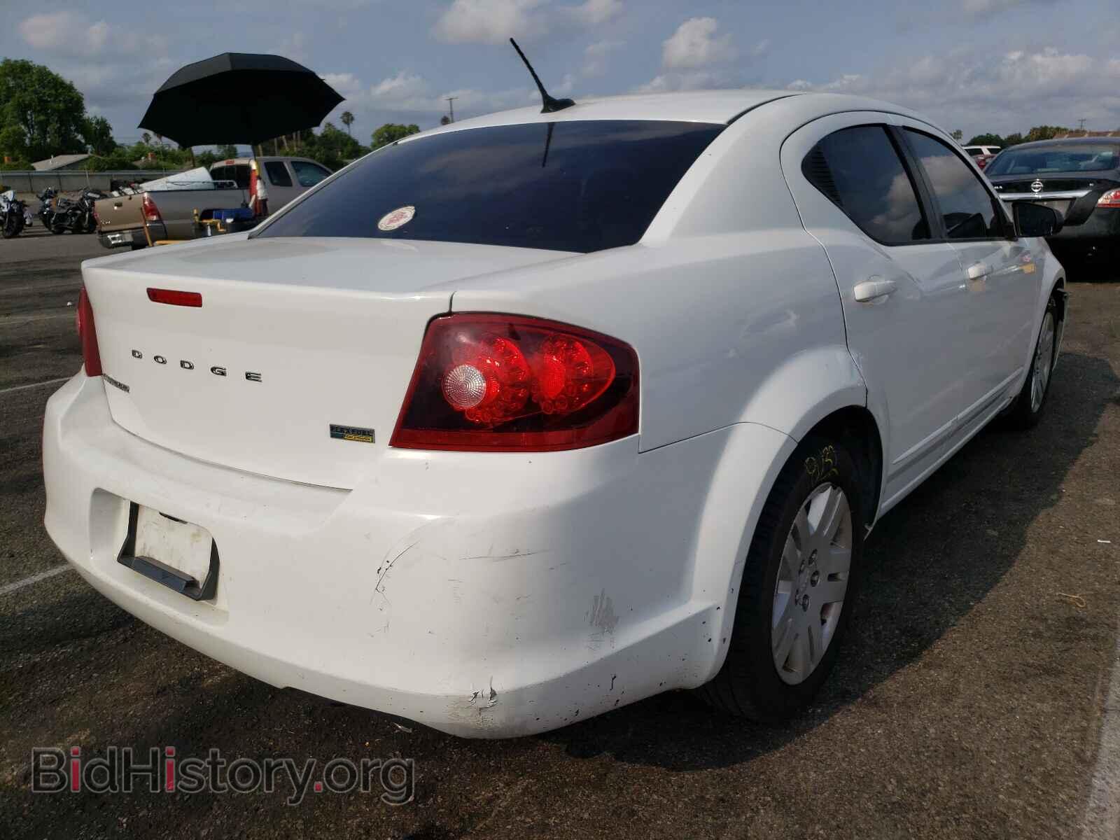 2012 DODGE AVENGER - VIN: 1C3CDZAG4CN276212 - Фото 4