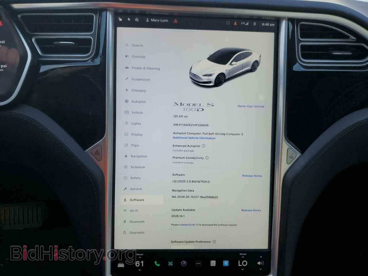 2017 TESLA MODEL S - VIN: 5YJSA1E21HF229936 - Photo 9