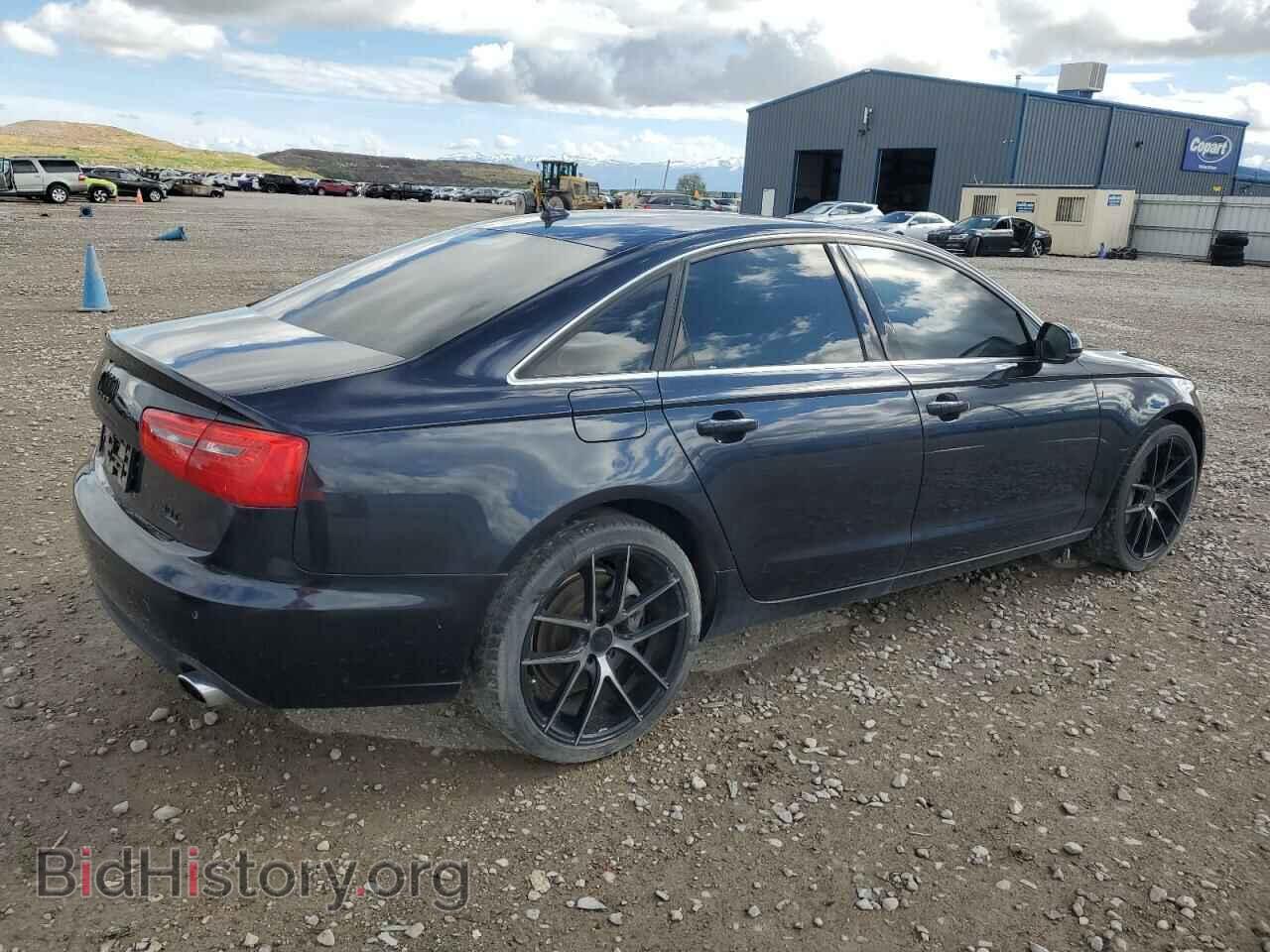 2013 AUDI A6 - VIN: WAUGGAFC0DN016027 - Фото 3