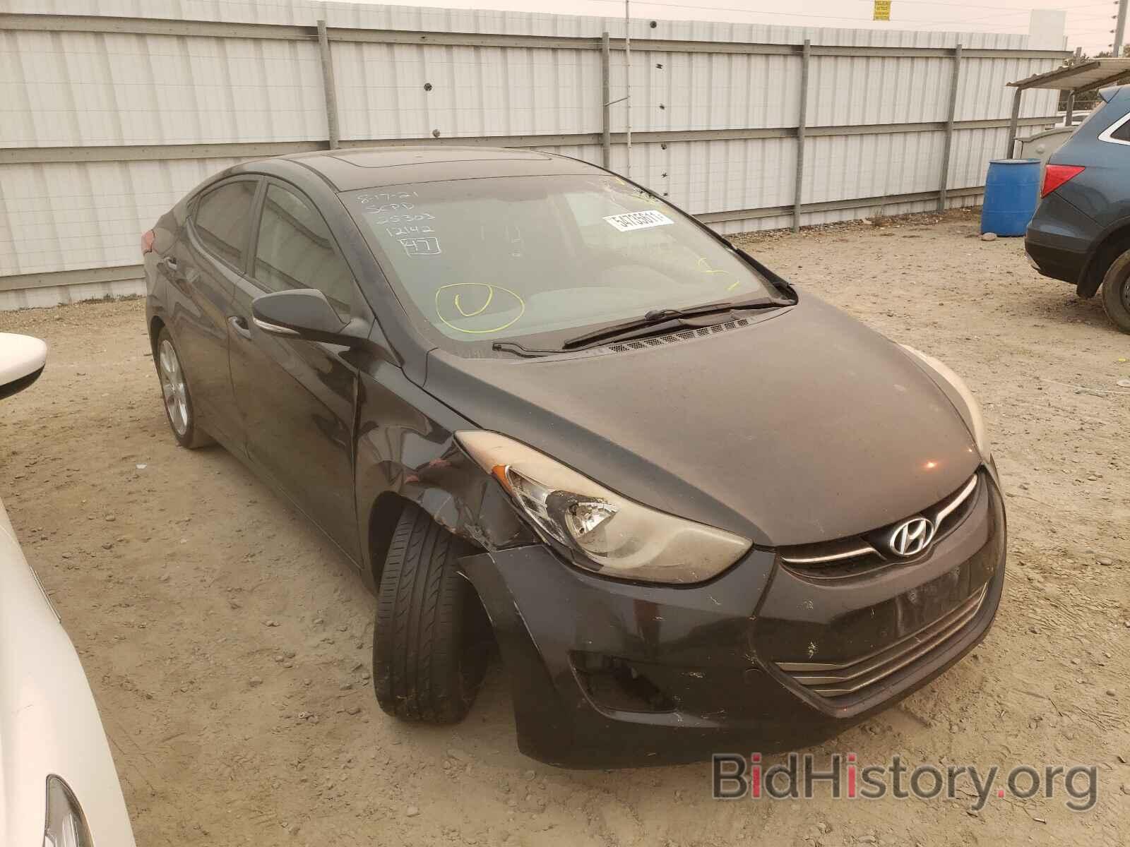 Photo KMHDH4AE4CU271809 - HYUNDAI ELANTRA 2012