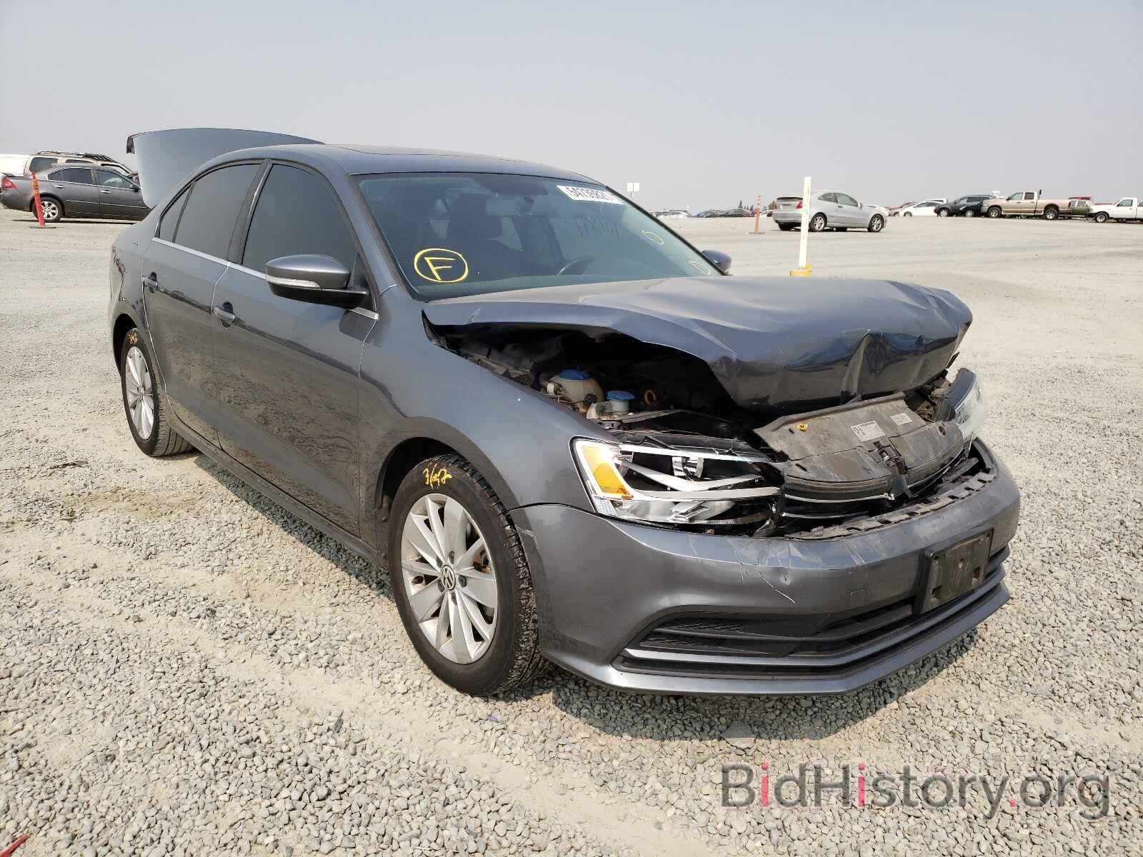 Photo 3VWD17AJ9FM262939 - VOLKSWAGEN JETTA 2015