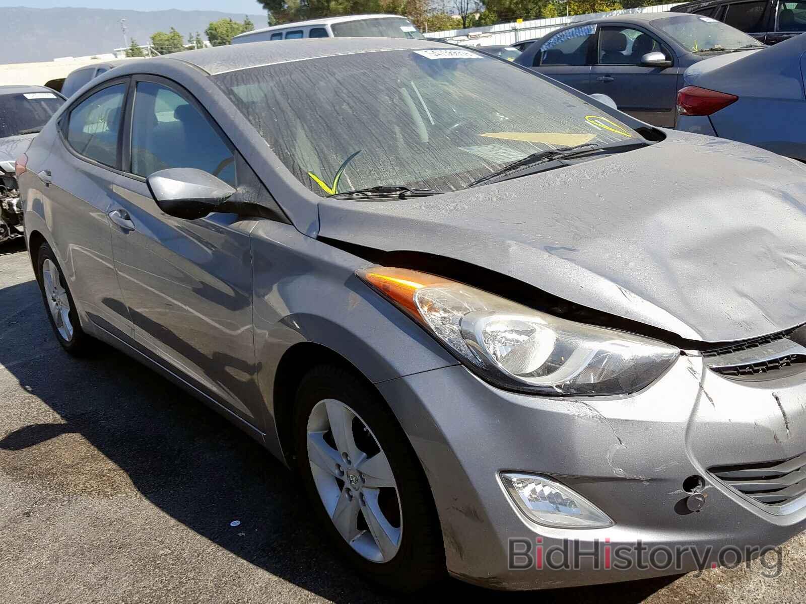 Photo KMHDH4AE1CU284212 - HYUNDAI ELANTRA 2012