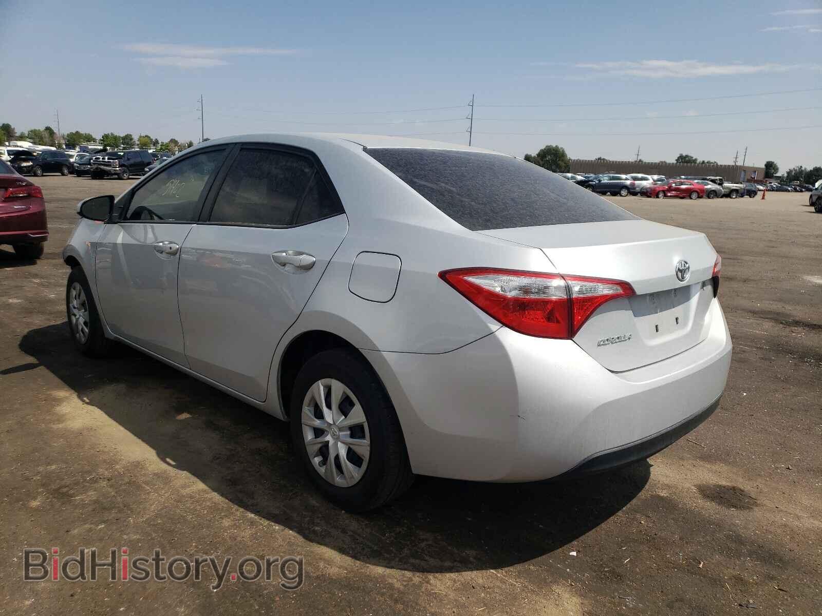 2014 TOYOTA COROLLA - VIN: 2T1BURHE3EC214012 - Фото 3