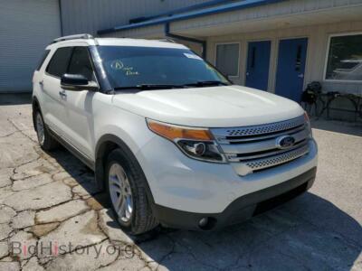 2012 Ford EXPLORER Explorer X, white — VIN 1FMHK7D93CGA81551, Copart