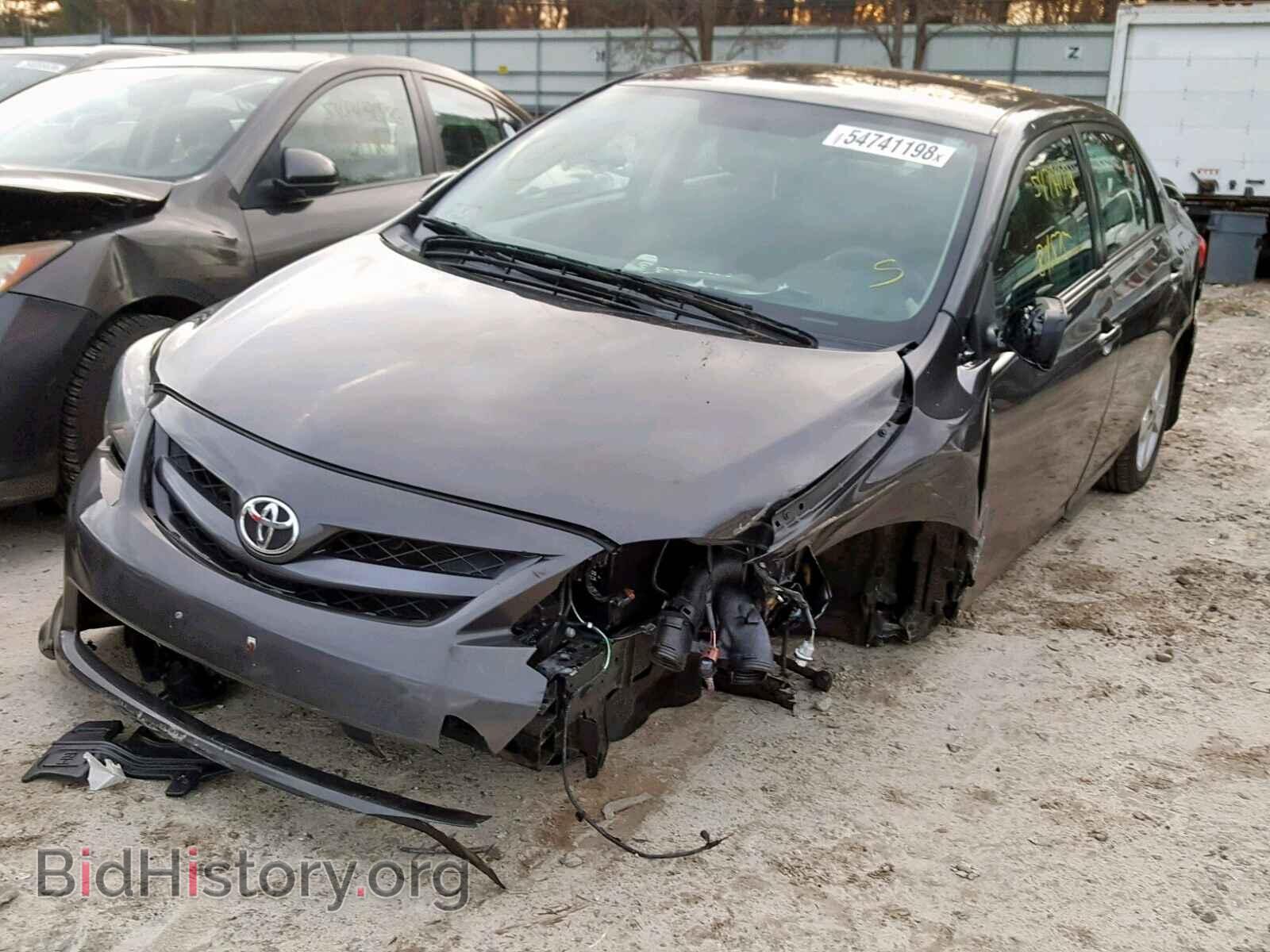 2012 TOYOTA COROLLA BA - VIN: 2T1BU4EEXCC866565 - Фото 2