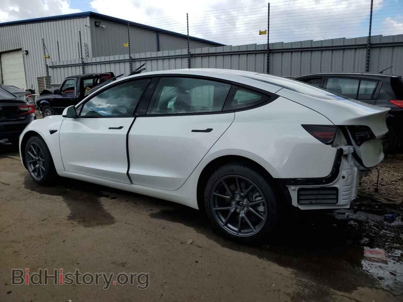 2022 TESLA MODEL 3 - VIN: 5YJ3E1EA7NF302061 - Фото 2